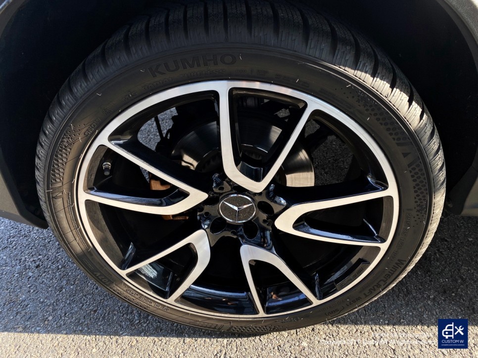 벤츠 GLC43 AMG 다이아몬드 컷팅 휠수리 휠복원