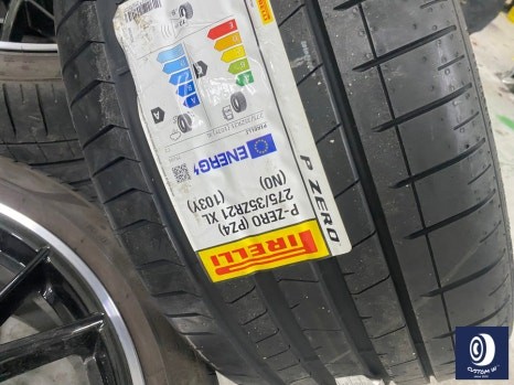 포르쉐 파나메라 GTS 21인치 투톤 스포츠 디자인 휠 상처 수리 후, 다이아몬드 커팅 복원 + 사이드 미러 손상 교체 & 리어 범퍼 손상 복원 도색 / 신품 타이어 교환까지_!