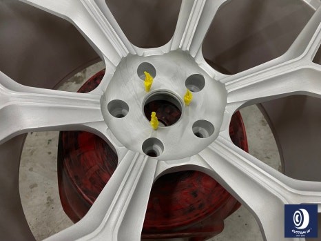 람보르기니 우루스 보센 + 노비텍 NL4 23인치 휠 상처 수리 후, 하이그로시 블랙 (검정 유광) 휠도색 / 용인 처인구