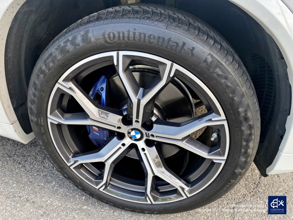 BMW G05 X5 40i 741M 다이아몬드 컷팅 휠수리 휠복원