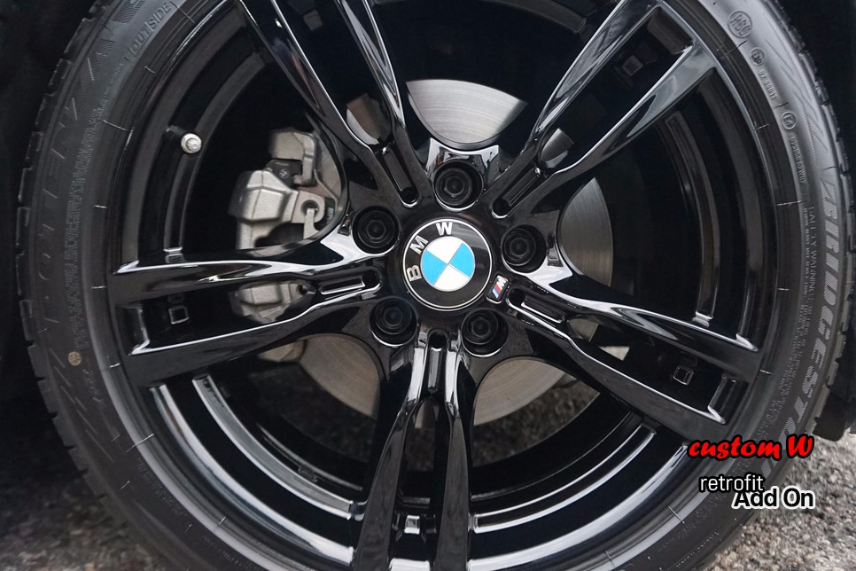 F30 BMW 328I 블랙유광 휠도색. / 용인 처인구