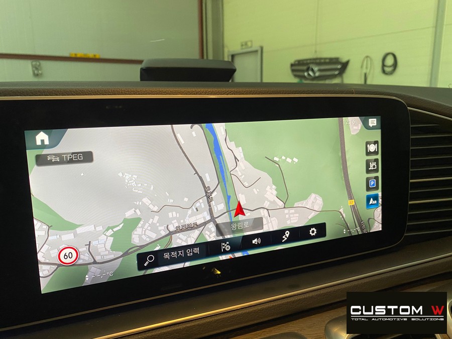 벤츠 GLS 580 V167 증강현실 카메라 설치, 반자율주행 확장 코딩. / 용인 처인구