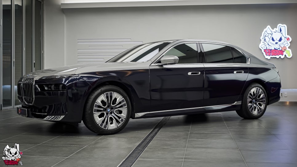 BMW 7시리즈 '진리' 의 듀오톤 투톤 랩핑! 천안 토끼아빠.. / 충남 천안
