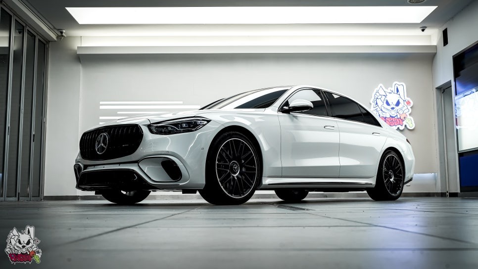 벤츠 S63 AMG E 퍼포먼스. 실내 및 전체 PPF, PPF 전용 유리막 시공. 천안 토끼아빠. / 충남 천안