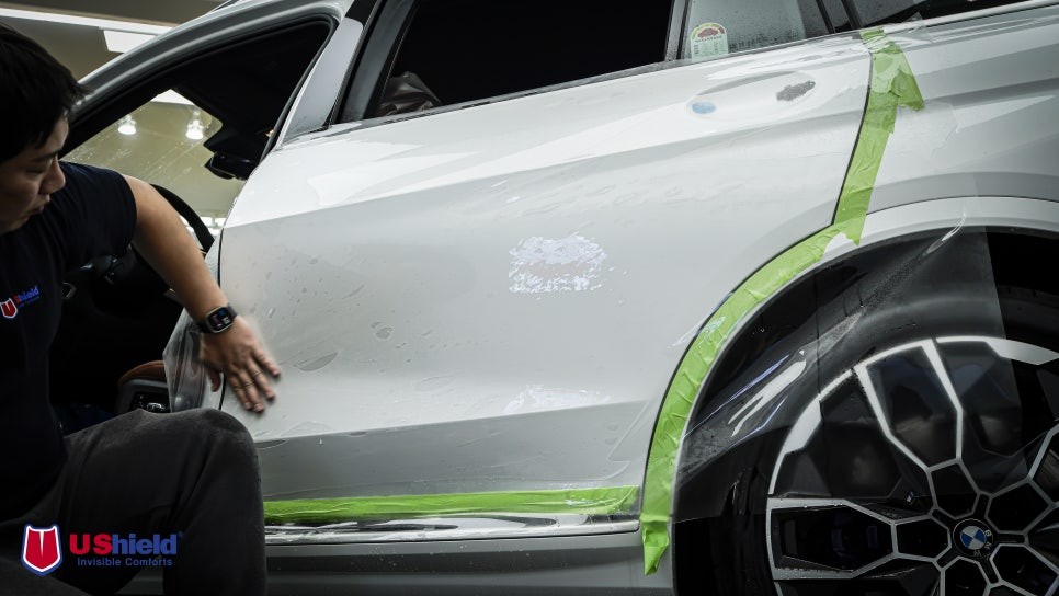 BMW X7 40i 유쉴드 어비스 썬팅, 도어 PPF, 루프 가드 열차단 PPF 시공. 천안 유쉴드 본사. / 충남 천안