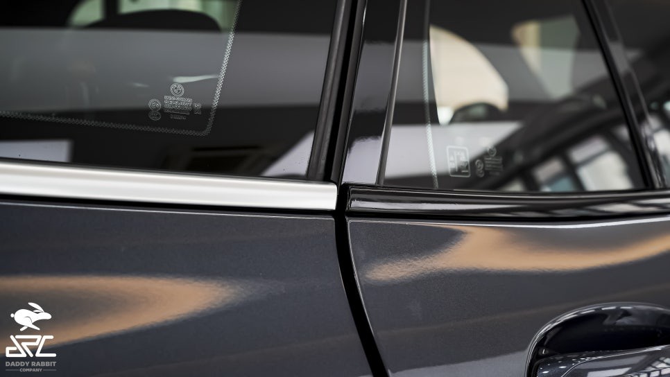 천안 크롬죽이기 BMW X5 윈도우 몰딩 블랙 PPF 랩핑 시공. 토끼아빠. / 충남 천안