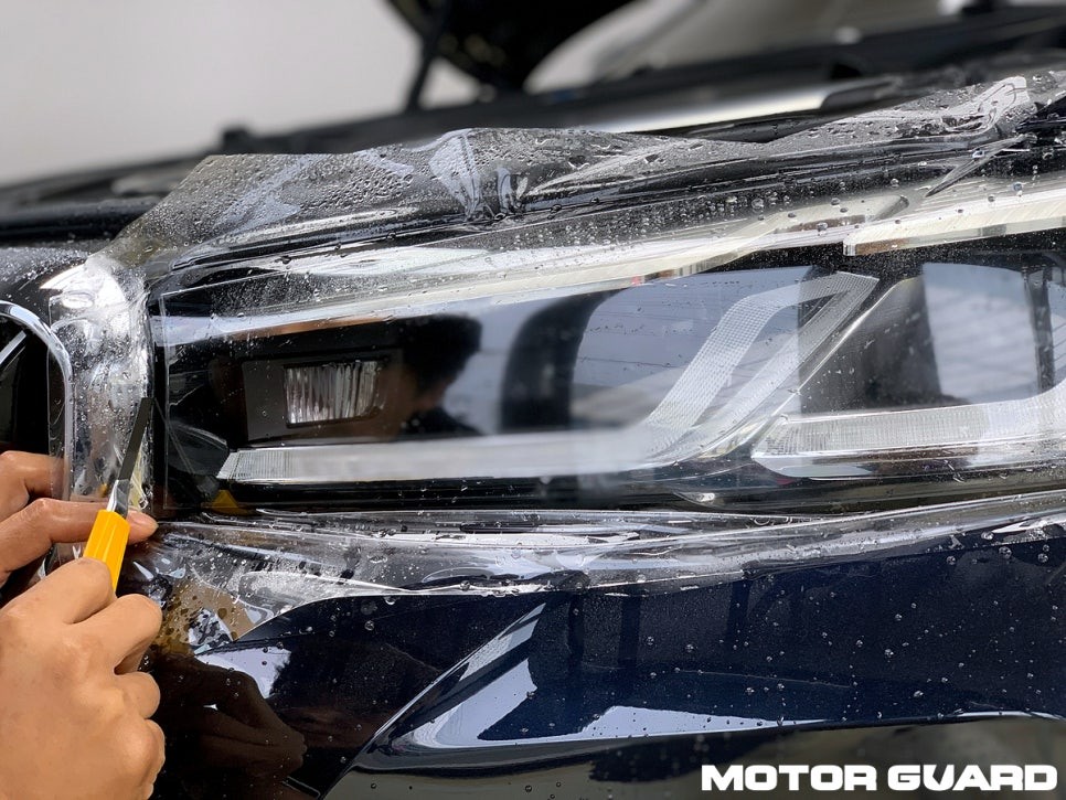 대전 BMW 530e/ 헤드라이트 카바차(KAVACA)PPF 재시공 후기! / 동구 가양동