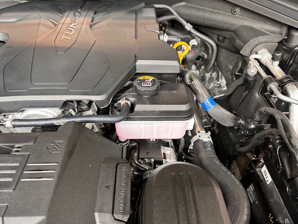 제너시스 GV70 요즘대세는 블랙에디션!!!화룡점정 버텍스900블랙으로 간지나게 / 시흥시 미산동