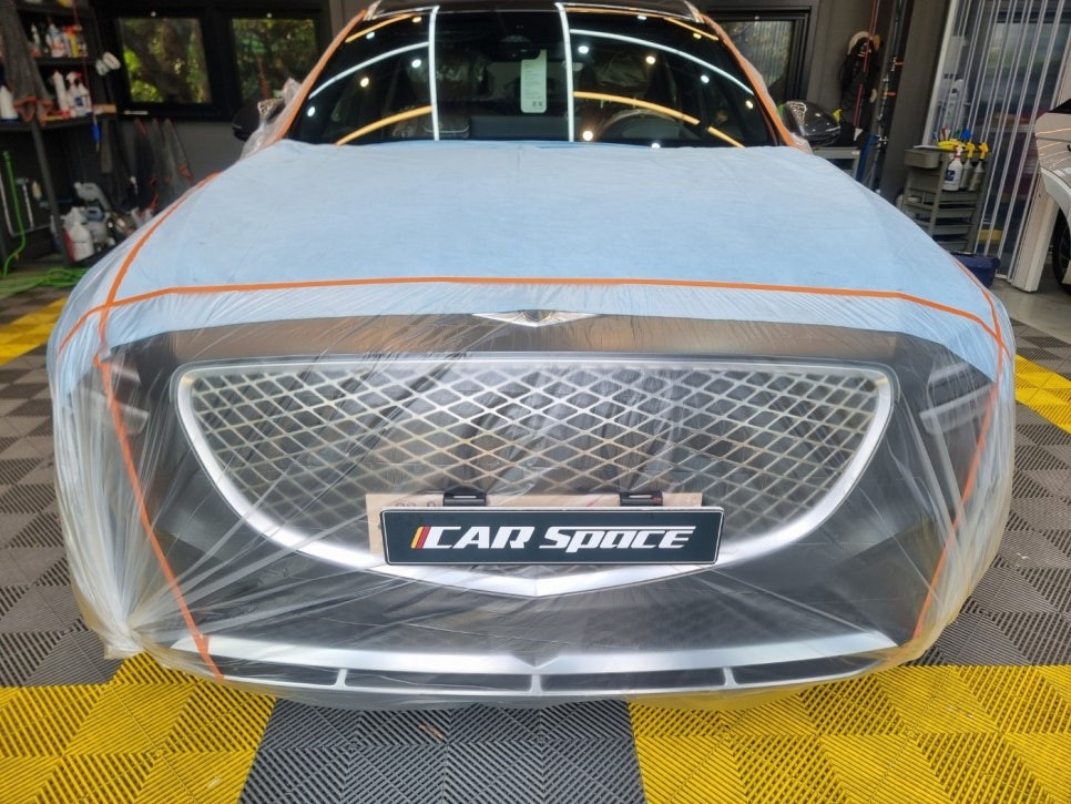 제너시스 GV70 요즘대세는 블랙에디션!!!화룡점정 버텍스900블랙으로 간지나게 / 시흥시 미산동