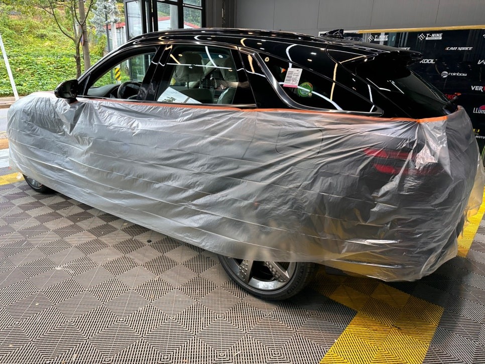 제너시스 GV70 요즘대세는 블랙에디션!!!화룡점정 버텍스900블랙으로 간지나게 / 시흥시 미산동