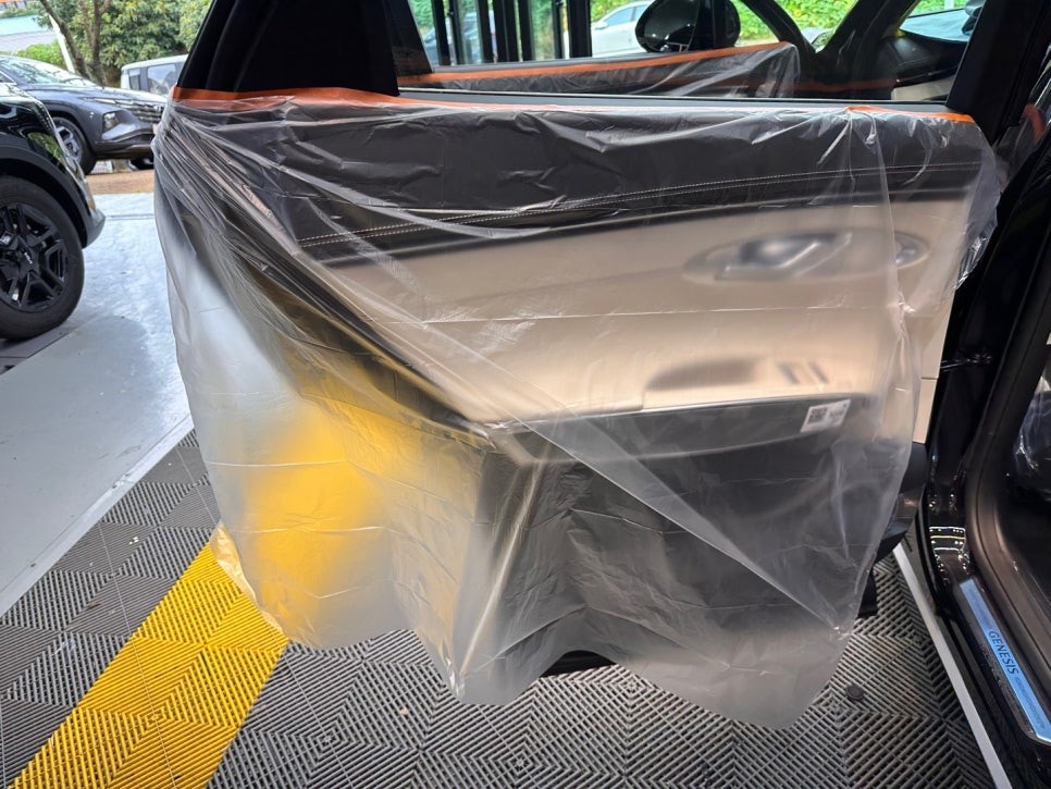 제너시스 GV70 요즘대세는 블랙에디션!!!화룡점정 버텍스900블랙으로 간지나게 / 시흥시 미산동