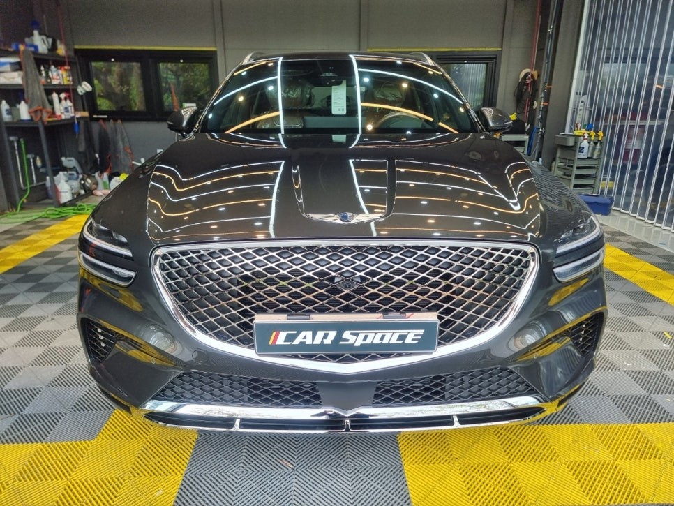 제너시스 GV70 요즘대세는 블랙에디션!!!화룡점정 버텍스900블랙으로 간지나게 / 시흥시 미산동