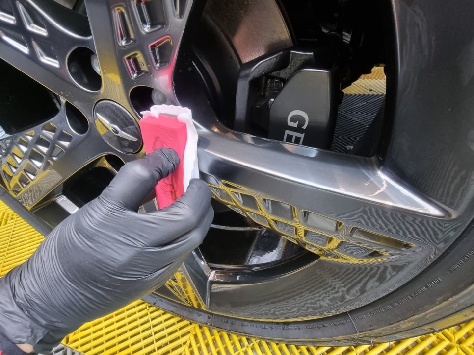 제너시스 GV70 요즘대세는 블랙에디션!!!화룡점정 버텍스900블랙으로 간지나게 / 시흥시 미산동