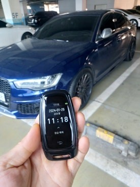 아우디 Q5, A6, Q7, A4 차량 디지털키 업그레이드 및 원격 시동과 근접 도어 기능 활성화