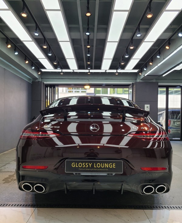 강남 서초 신차광택/유리막코팅 시공 [벤츠 AMG GT43] / 서울 서초