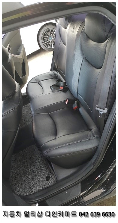 아반떼MD 가죽시트 및 6D매트 시공. 대전 다인카마트 추천 / 대전 대덕구 중리동