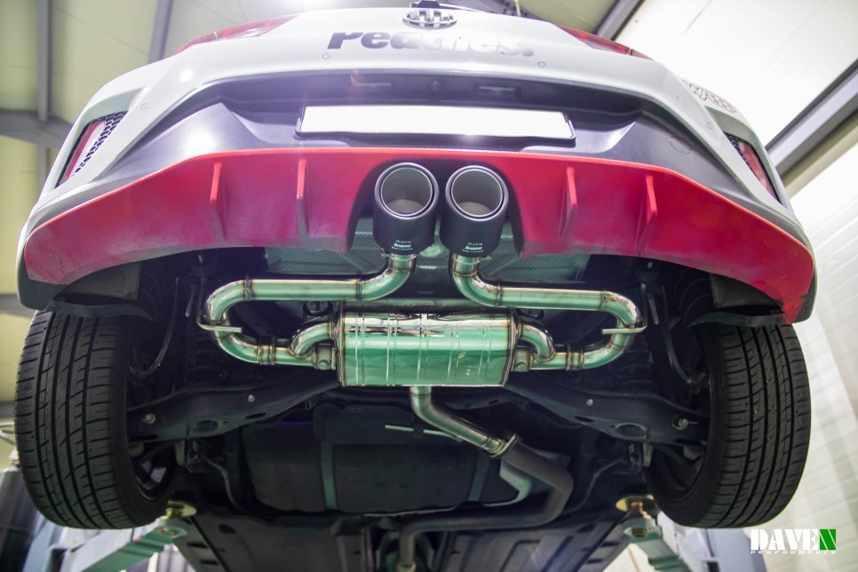 [데븐퍼포먼스]JS벨로스터1.6터보 엔드가변머플러와 카본팁 작업 / 용인 처인구