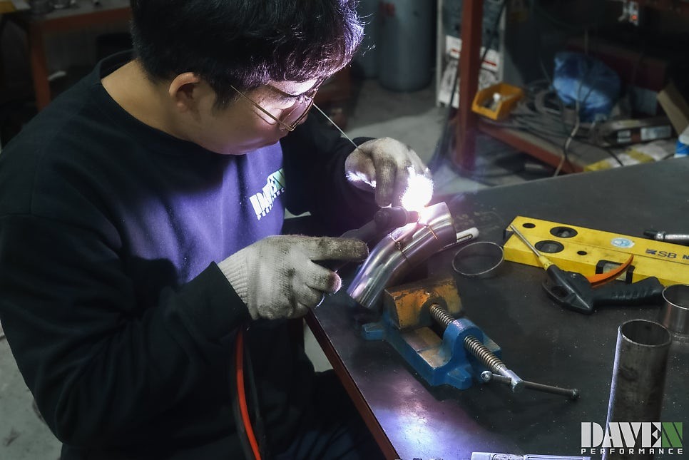 오리지널 국산 V8 에쿠스VI 5.0 스포츠레조+듀얼가변엔드 커스텀 작업 / 용인 처인구