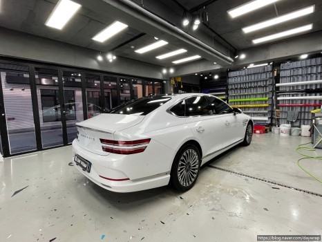 논현랩핑 현대 G80 광고랩핑 / 강남, 개포, 양재