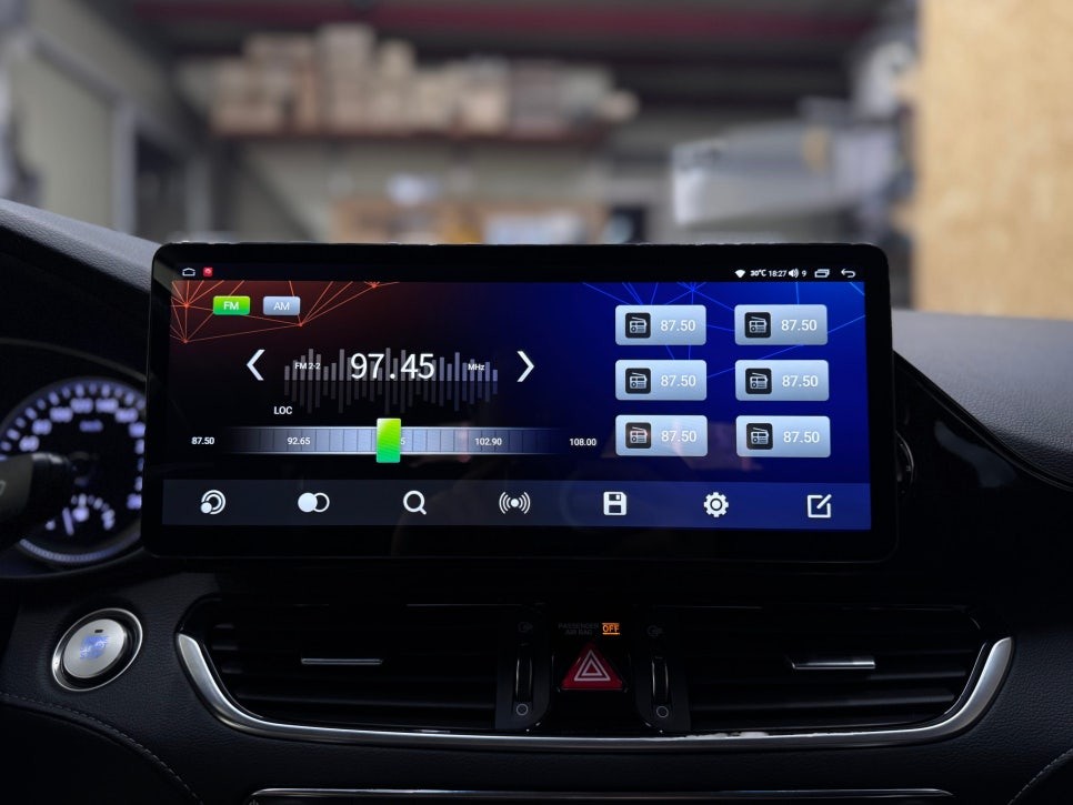 그랜저 IG 12.3인치 안드로이드 올인원과 블루링크 연동 작업까지