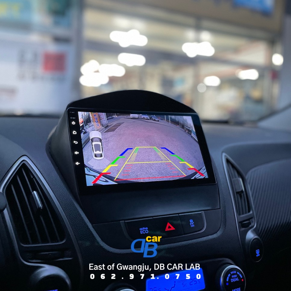 투싼 IX 안드로이드 올인원 장착 작업기-동부카오디오 DBCARLAB