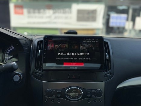 인피니티 G25 안드로이드 올인원으로 즐기는 애플 카플레이