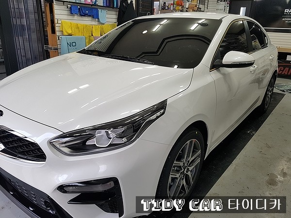 부산신차검수 올뉴K3 타이디카 해운대 레이노썬팅 S7 PPF 신차패키지