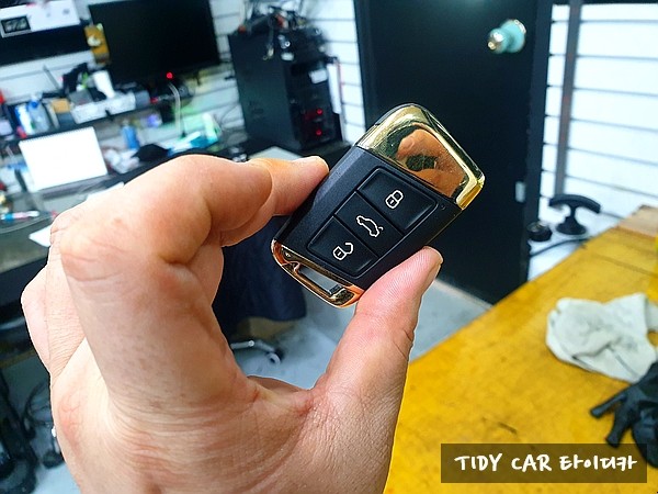 부산골드클레버 골드플레이팅 부산신차검수 해운대신차검수 타이디카 엠블럼금 금도금 PPF / 부산,해운대구