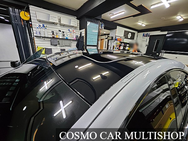 부산.울산.경남 / CLS63 S AMG 루프고광택 실내카본 시공 / 부산,해운대구 / 부산