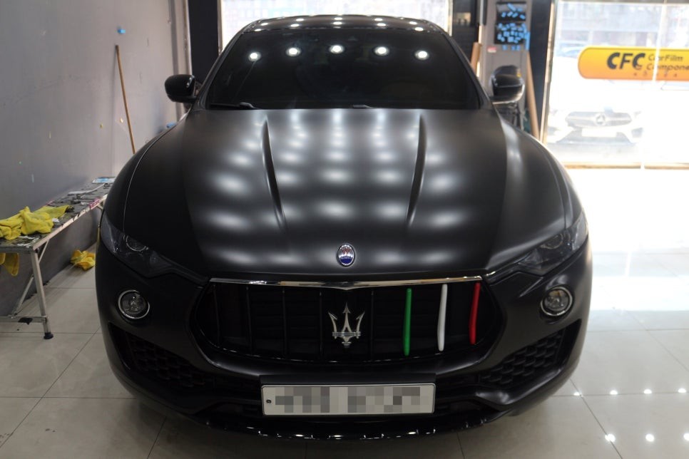 인천랩핑☆마세라티 르반떼 새로운옷을입다 / 인천 부평동