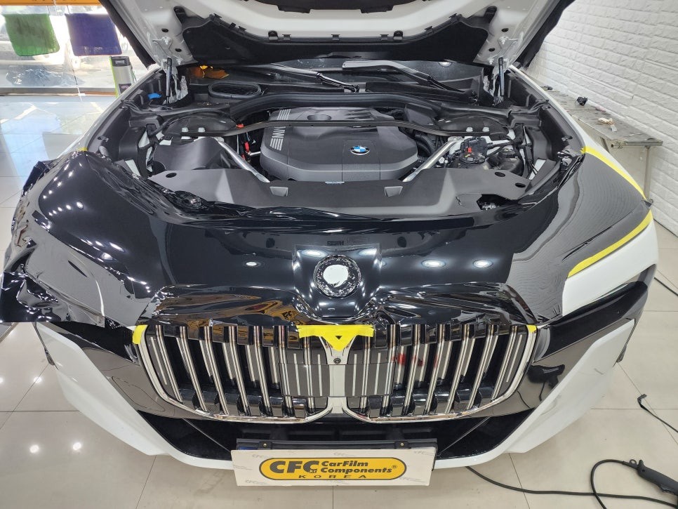 인천랩핑 BMW The7 투톤랩핑으로 듀오톤옵션 만들기!!