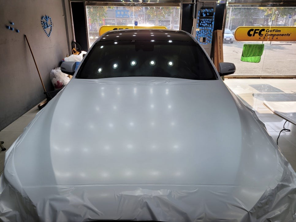 제네시스G80 랩핑으로 신형색상 만들기!! / 인천 부평동