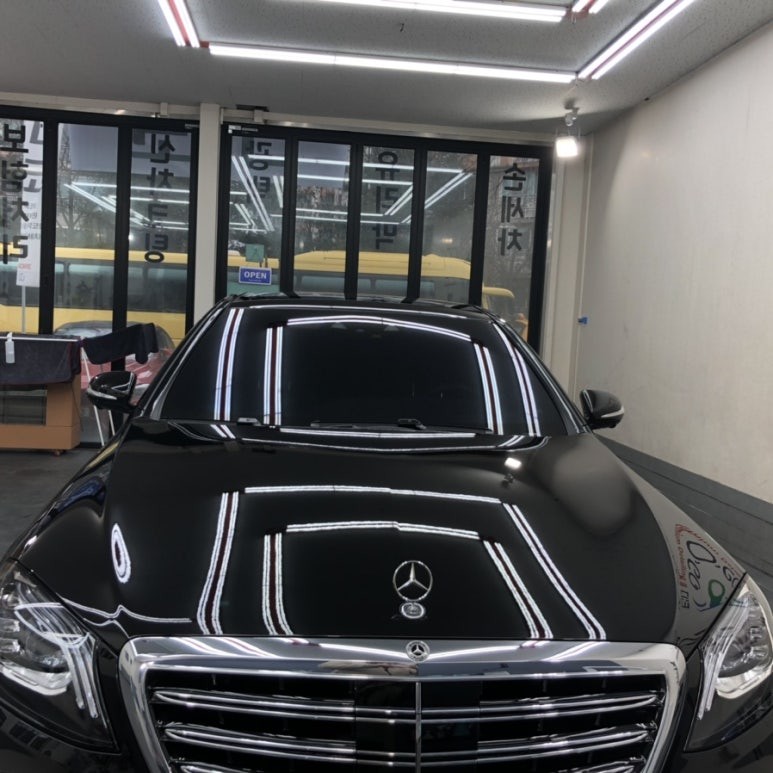 벤츠 S350 광택 :: 봄맞이 광택은 천안 광택 잘하는 디코로 오세용~