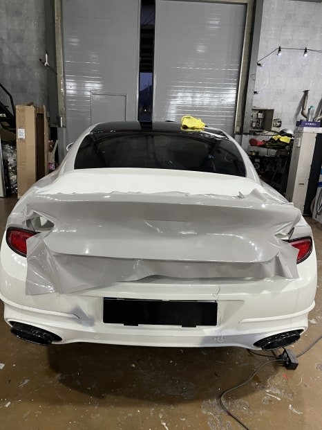 벤틀리 컨티넨탈 GT 전체 보수 및 CYS Film 전체 랩핑 안산 튜닝 / 경기 안산