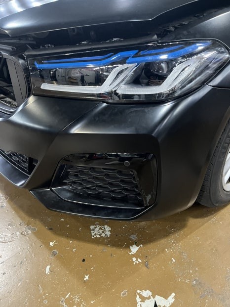 BMW F10 5시리즈 신형개조 CYS SatinBlack 사틴블랙 전체랩핑 안산 / 경기 안산