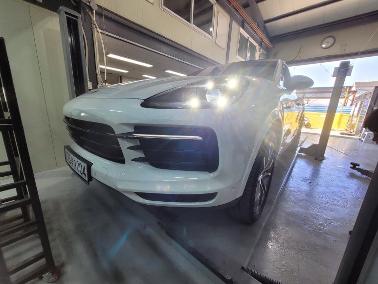 페라리 휠  컷팅 + 블랙 유광 도색 / 부산 강서구 명지동