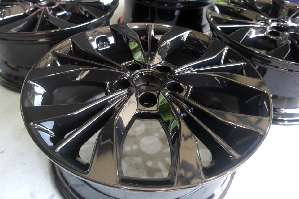 lf소나타 순정휠 블랙유광 분체도장 휠도색 / 울산 북구