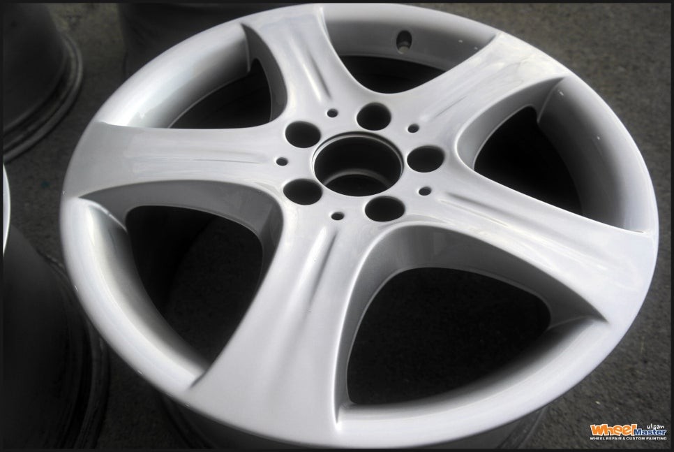 [울산휠도색][휠수리]벤츠e클래스 순정휠 분체도장 휠복원 / 울산 북구