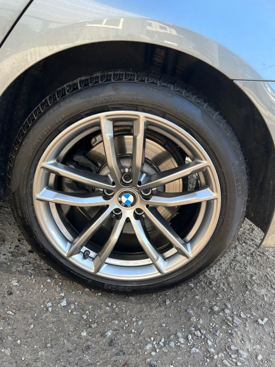 [울산휠마스터][울산휠도색][휠복원도색맛집]BMW 5시리즈 휠 복원 도색 / 울산 북구