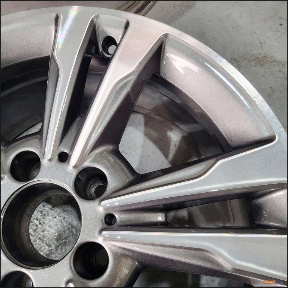 [울산휠복원][휠수리][휠도색] 울산휠마스터 벤츠 w212 e클래스 순정 다이아몬드컷팅휠 휠복원 / 울산 북구