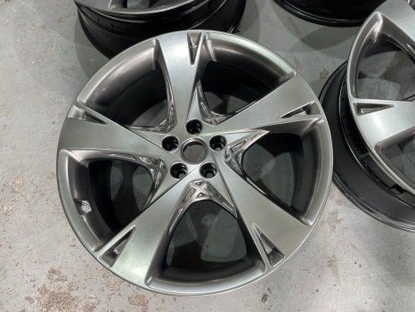 [울산휠마스터] 제네시스 GV80 22인치 순정휠 휠복원 도색 / 울산 북구