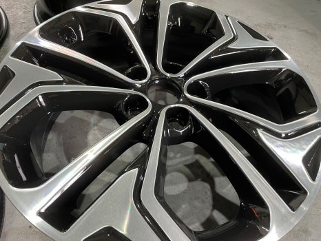 울산 싼타페TM 순정 다이아몬드컷팅휠 복원 / 울산 휠 도색, 울산 휠 수리 / 울산 북구