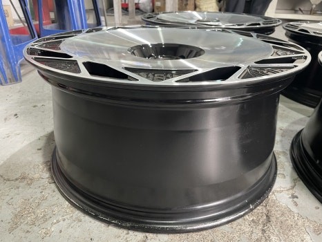 [울산 휠마스터] 벤츠 W222 S클래스 마이바흐 22인치 휠 다이아몬드컷팅휠 만들기 / 울산 북구