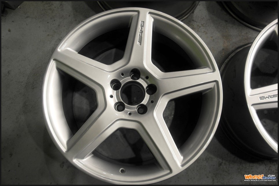 [울산휠복원][휠수리]벤츠s클래스 순정휠 휠복원 / 울산 북구