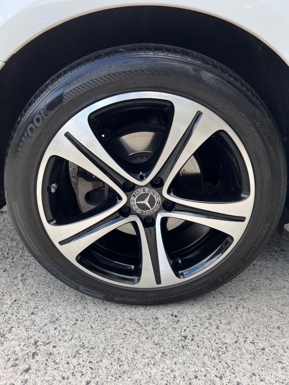 [울산휠마스터][울산휠복원][휠복원맛집]벤츠 E클래스 다이아몬드컷팅 휠 도색 / 울산 북구