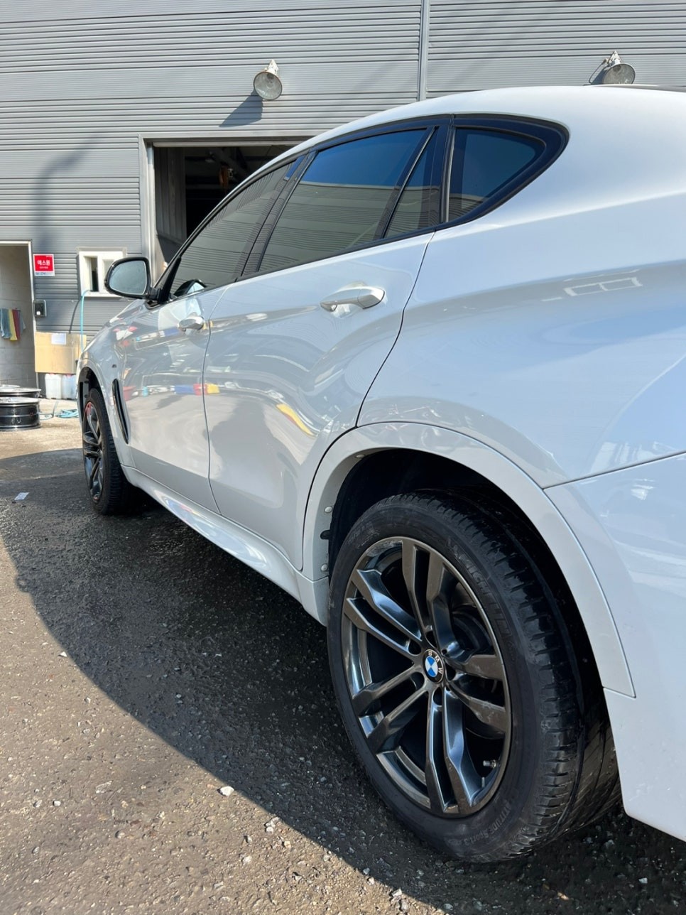[울산휠마스터][울산휠도색][휠복원맛집]BMW X6 휠 복원 도색 / 울산 북구