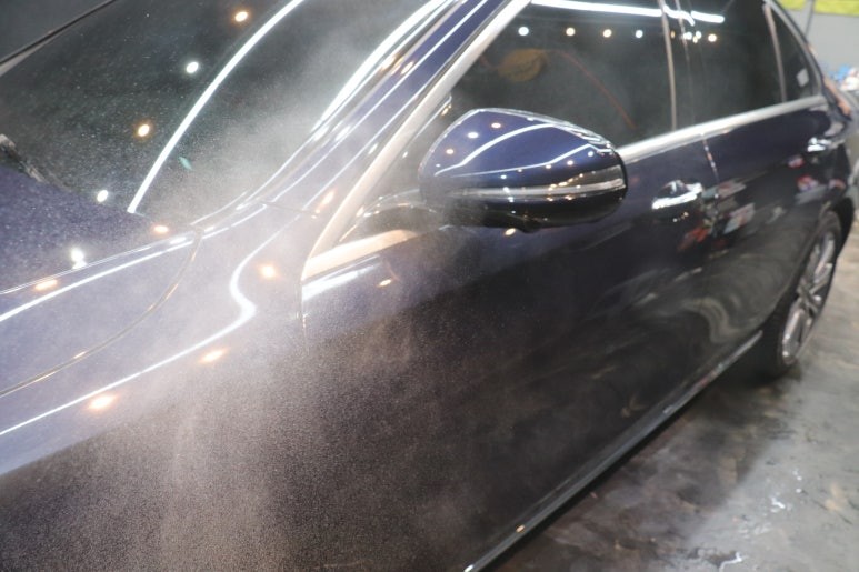 벤츠 더 뉴 E 클래스 E450:송도 유리막 코팅 전문 디테일링샵~!