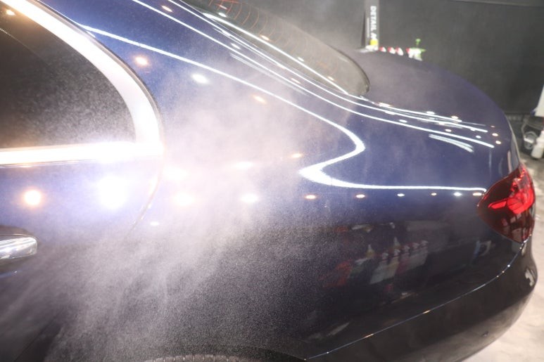 벤츠 더 뉴 E 클래스 E450:송도 유리막 코팅 전문 디테일링샵~!