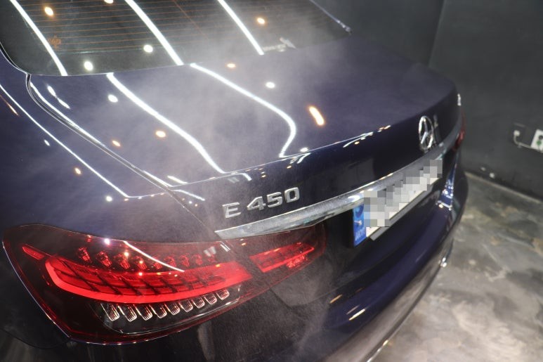 벤츠 더 뉴 E 클래스 E450:송도 유리막 코팅 전문 디테일링샵~!