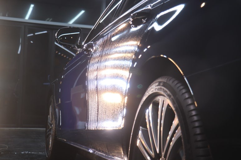 벤츠 더 뉴 E 클래스 E450:송도 유리막 코팅 전문 디테일링샵~!